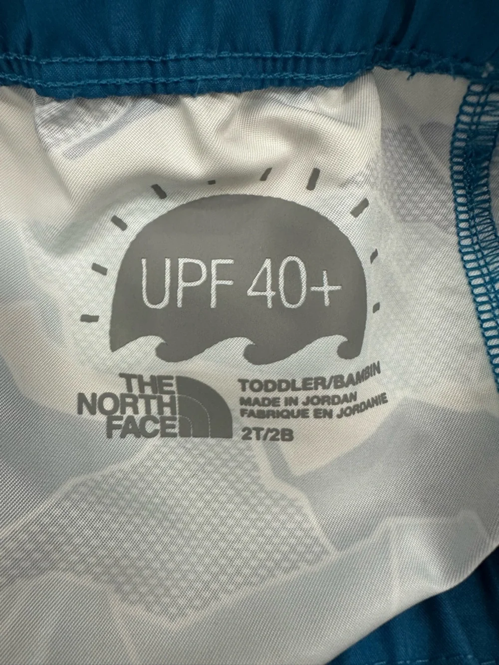 The North‎ Face UPF 40+ Swim Board Shorts Size 2T
